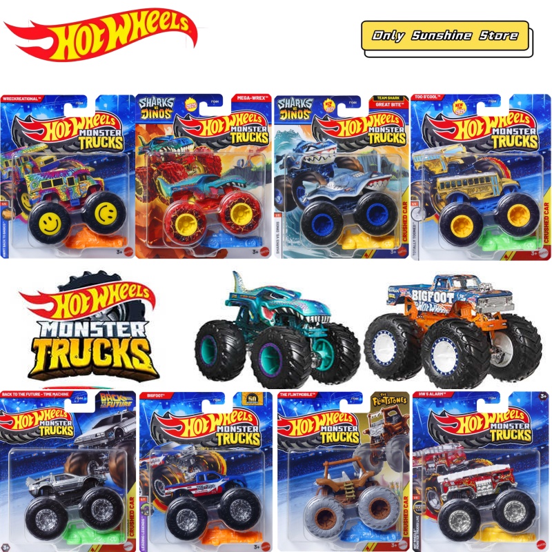 Hot Wheels Car Mainline - Hot Wheels Monster Trucks Fyj44 Hw