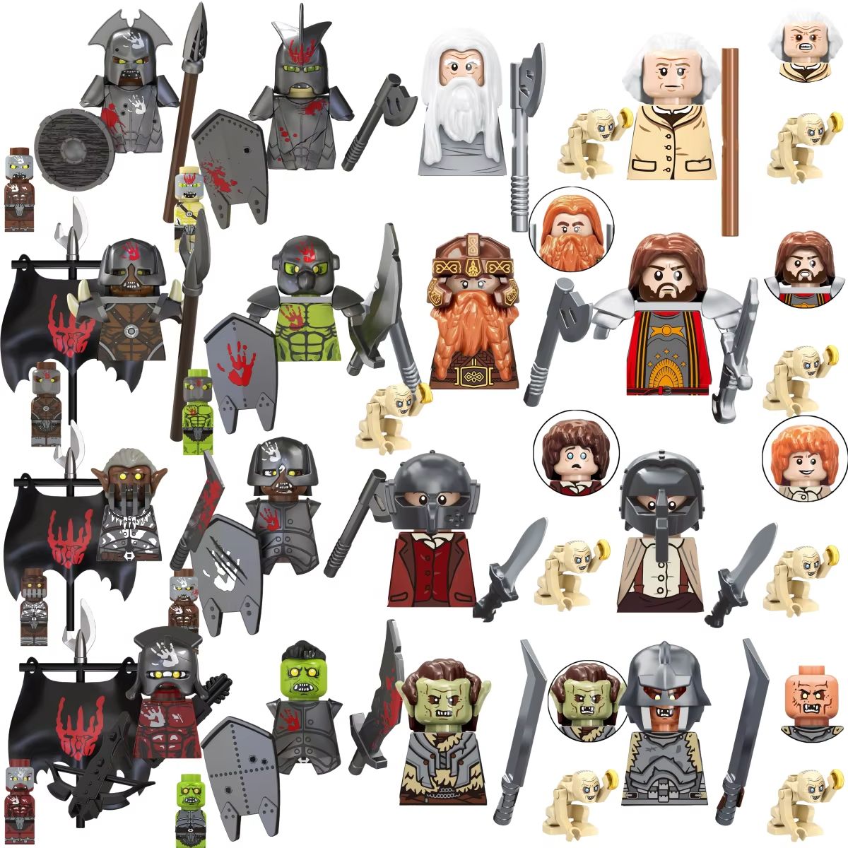 Building Block Mini - Boîte Mystère TV6410 Mini Figurines Jouets