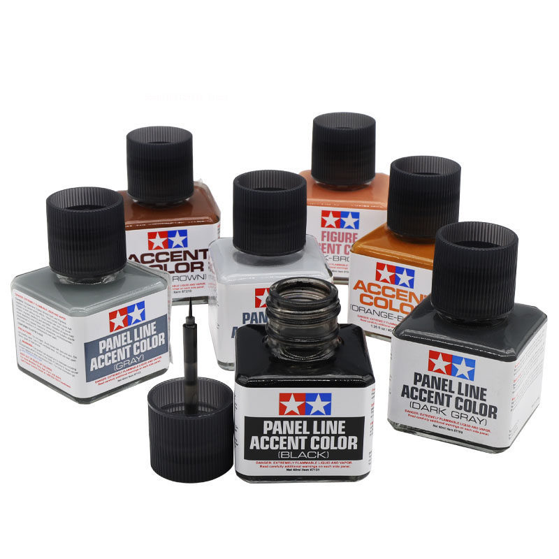Peinture émail Panel Line Acce - Tamiya Model Paint Set avis et prix