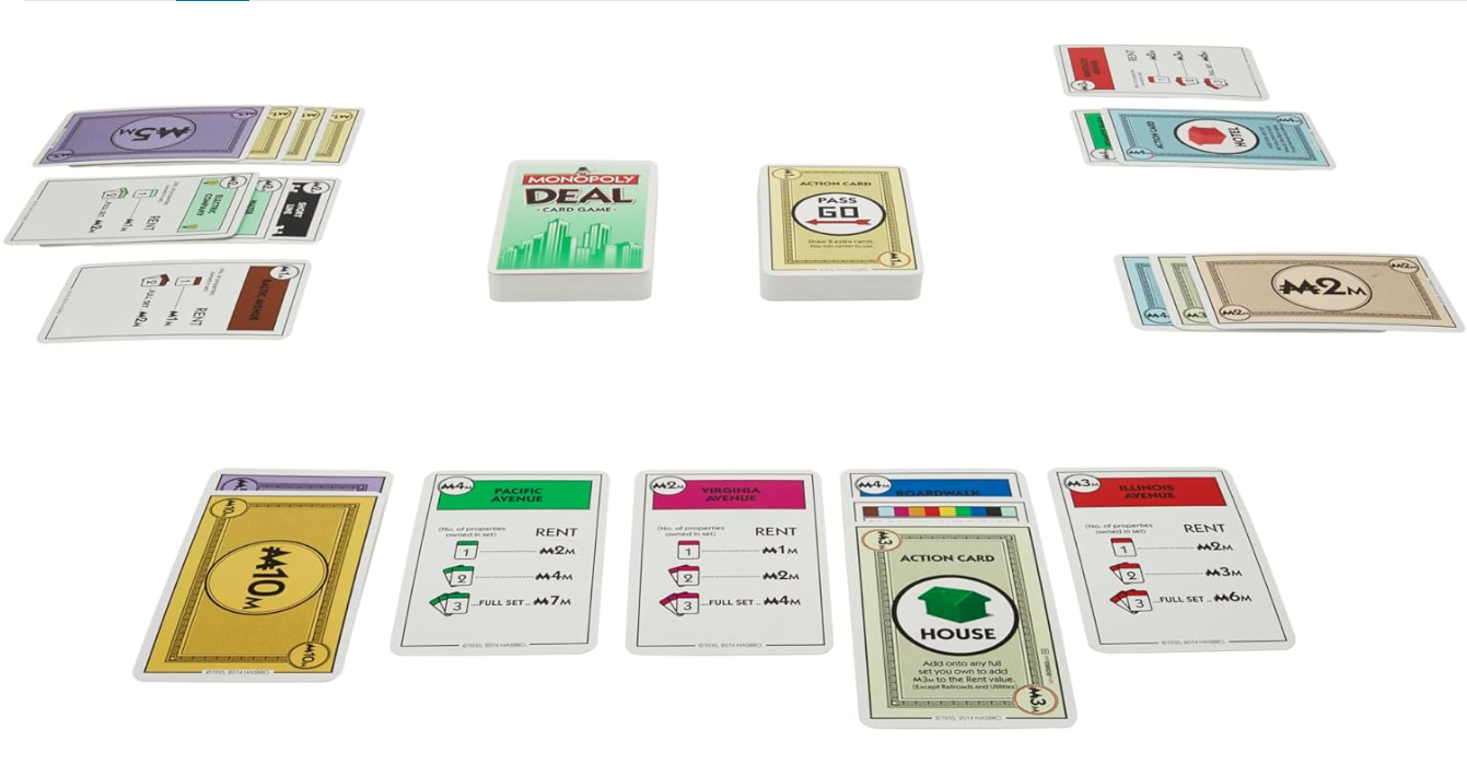 Jeu de cartes Hasbro Monopoly  - Hasbro Game Monopoly avis et prix