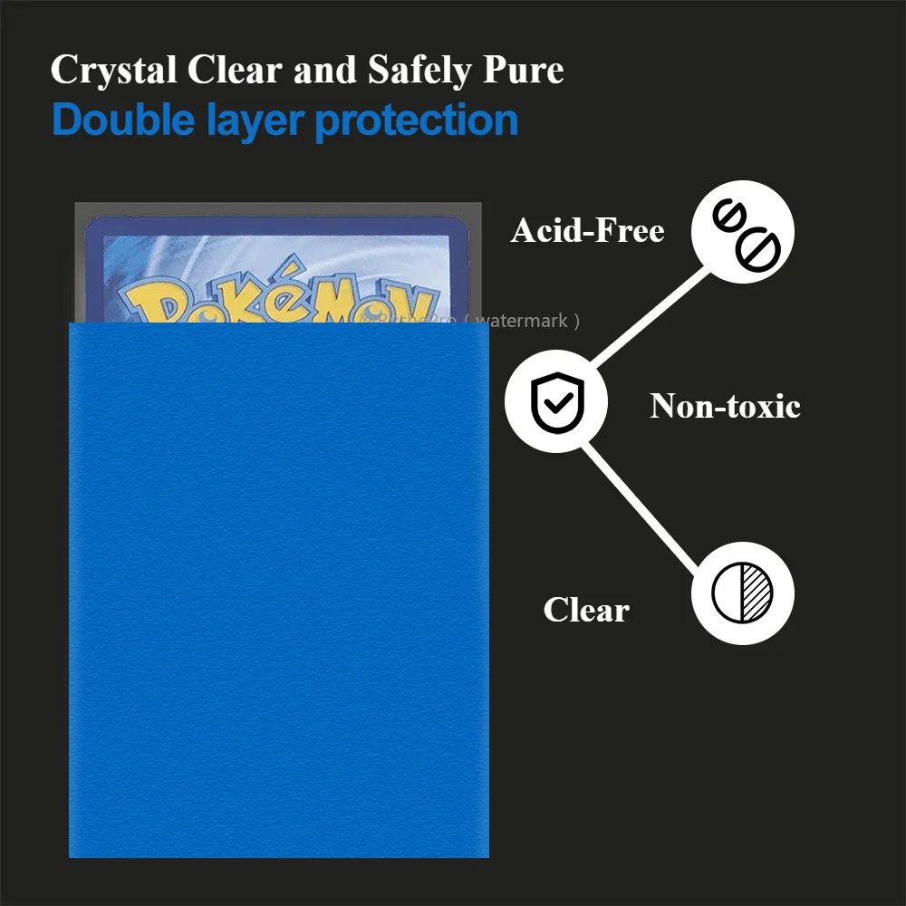 200 pièces pochettes de cartes - Card Penny Sleeve avis et prix
