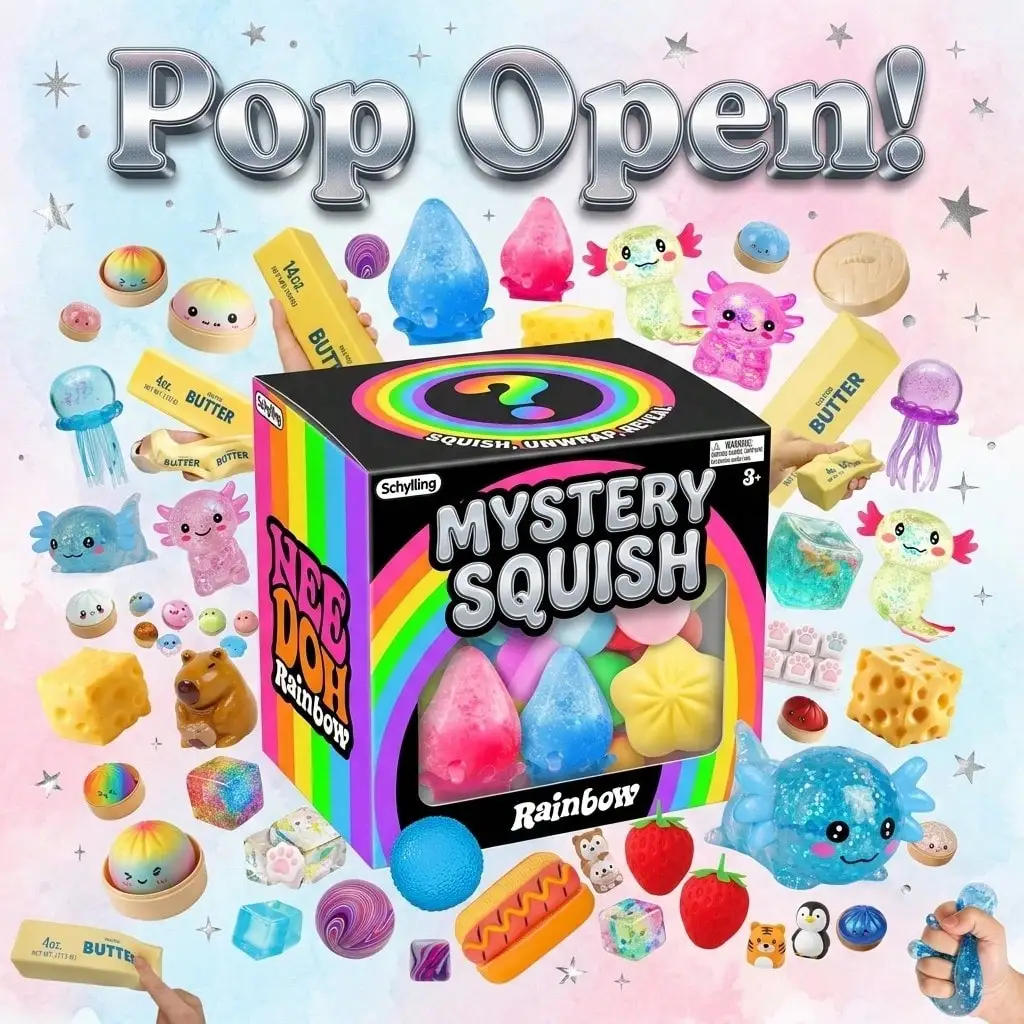 Rainbow Mystery Squish Blind B - Mystery Box Blind Bag avis et prix