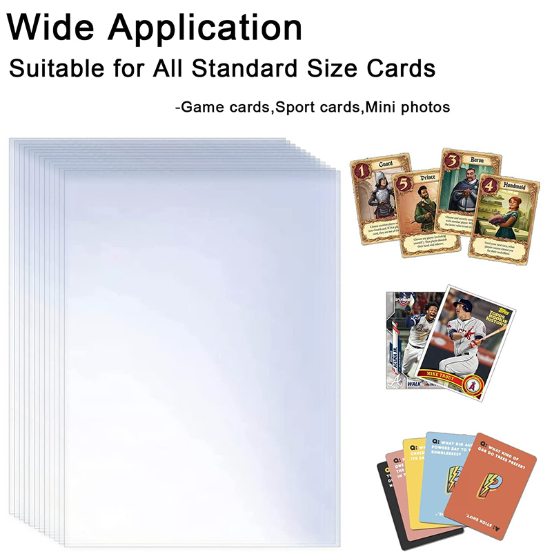 100-600 pochettes pour cartes  - Card Penny Sleeve avis et prix
